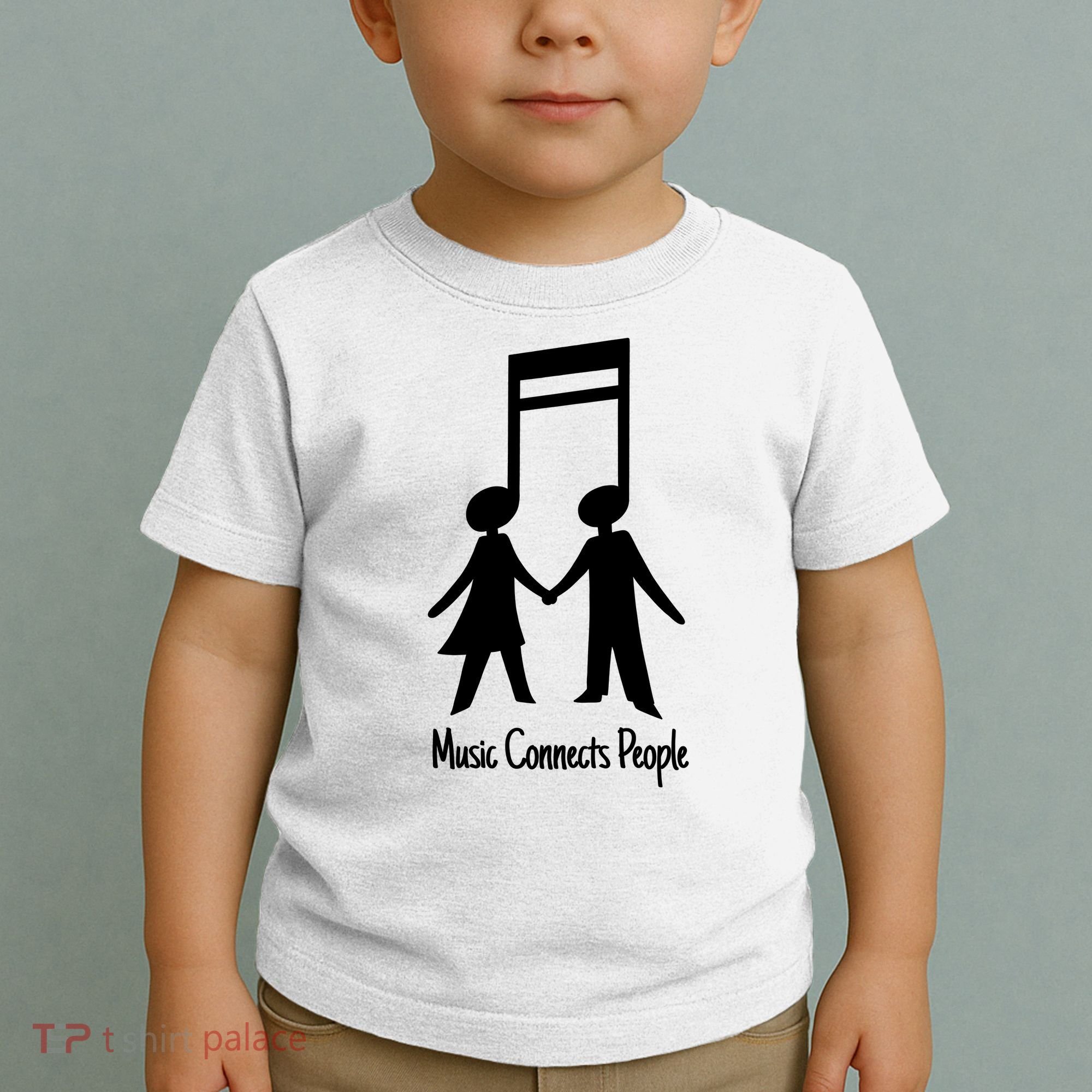 Music Connect People Cute Gift Toddler T-Shirt