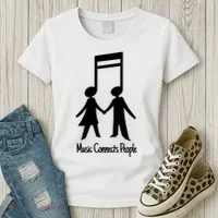 Music Connect People Cute Gift Women's T-Shirt thumb 3