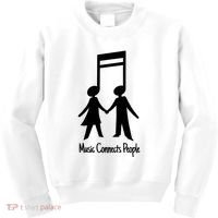 Music Connect People Cute Gift Kids Sweatshirt thumb 0