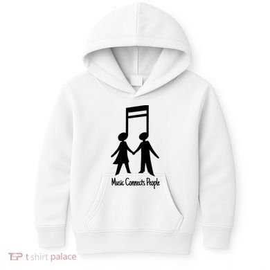Music Connect People Cute Gift Kids Hoodie