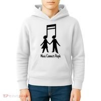Music Connect People Cute Gift Kids Hoodie thumb 4