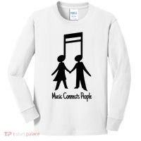 Music Connect People Cute Gift Kids Long Sleeve Shirt thumb 0