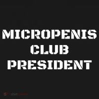 Micropenis Club President Funny Saying Sarcastic Women's Tank Top thumb 5