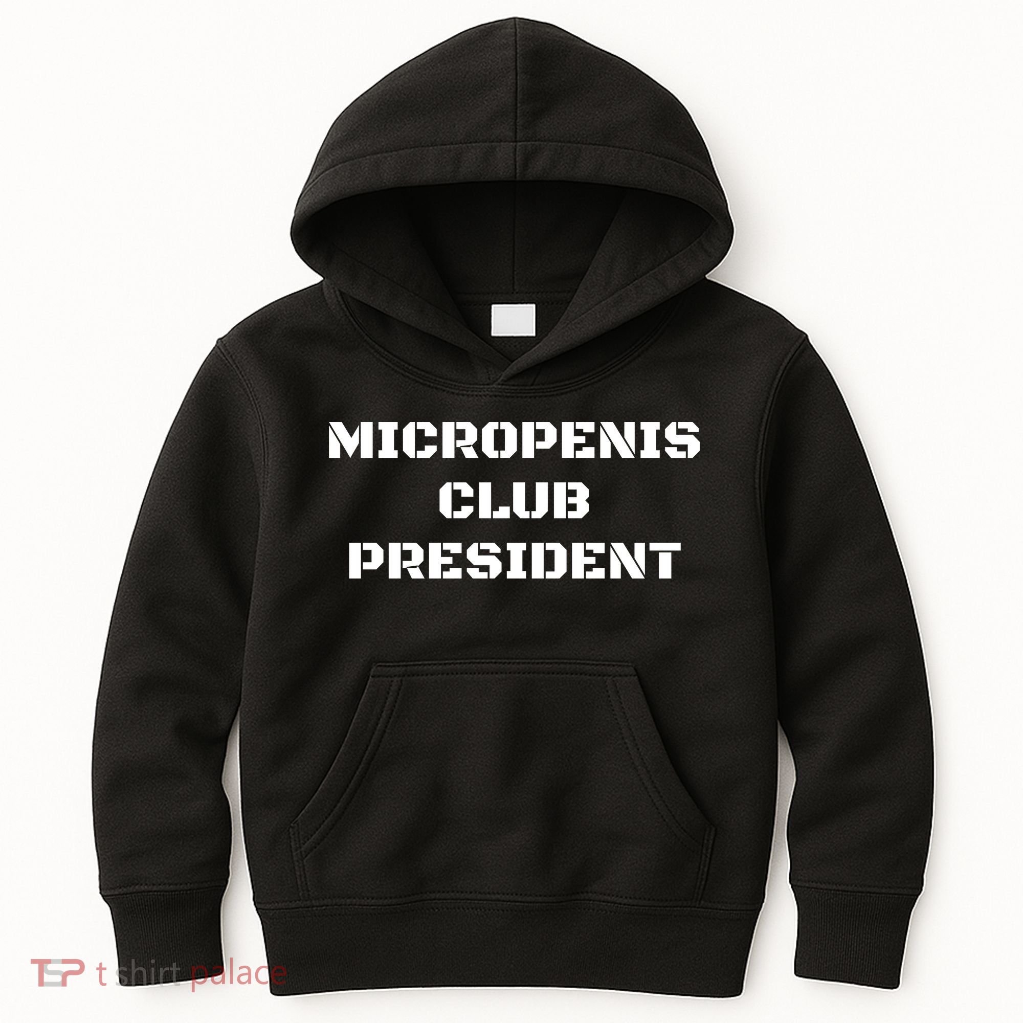 Micropenis Club President Funny Saying Sarcastic Kids Hoodie