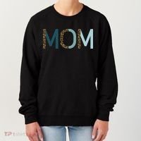 Mom Cheetah Print Cute Mother's Day Gift Women's Sweatshirt thumb 0
