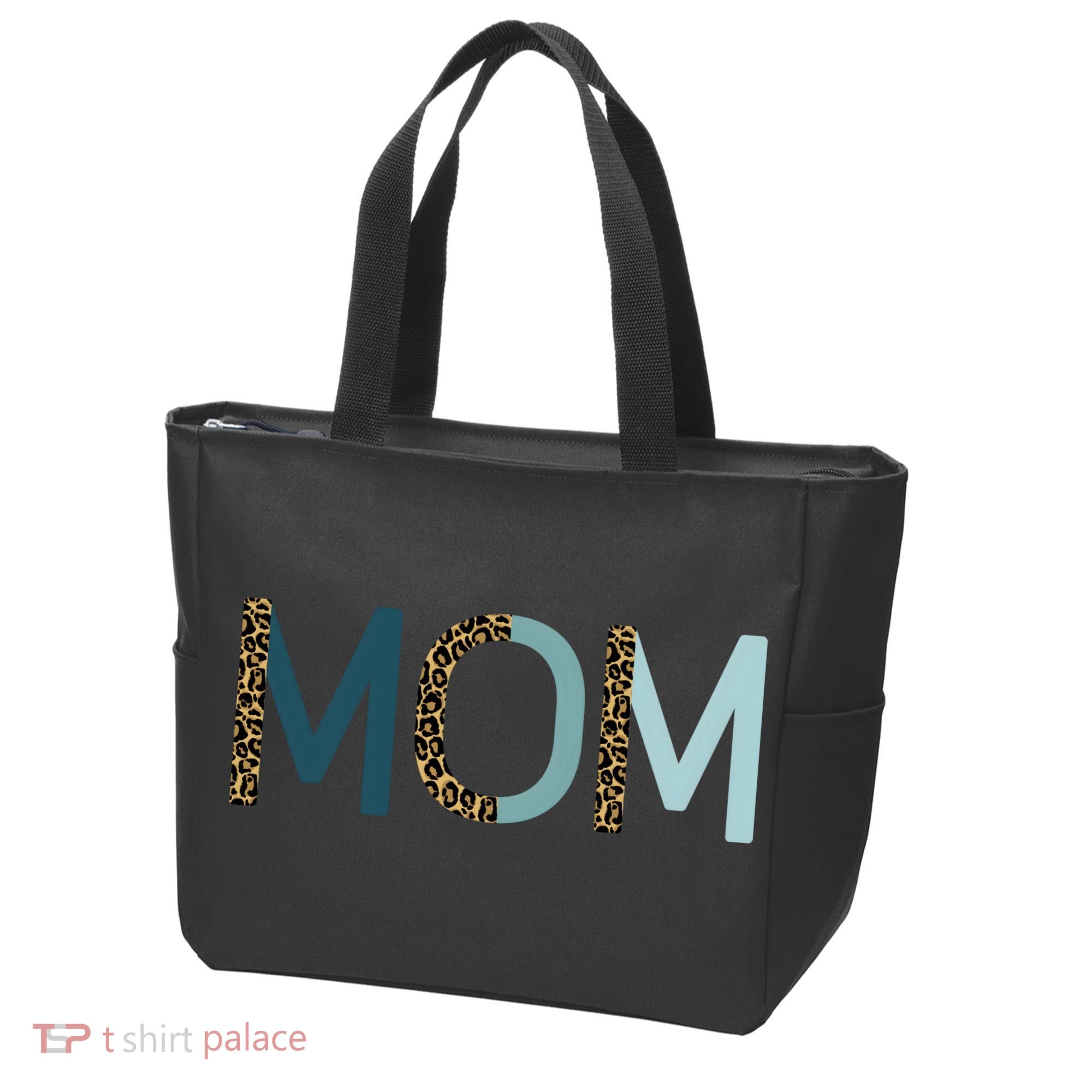 Mom Cheetah Print Cute Mother's Day Gift Tote Bag