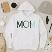 Mom Cheetah Print Cute Mother's Day Gift Hoodie thumb 3