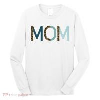 Mom Cheetah Print Cute Mother's Day Gift Long Sleeve Shirt thumb 0