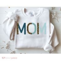 Mom Cheetah Print Cute Mother's Day Gift Sweatshirt thumb 2