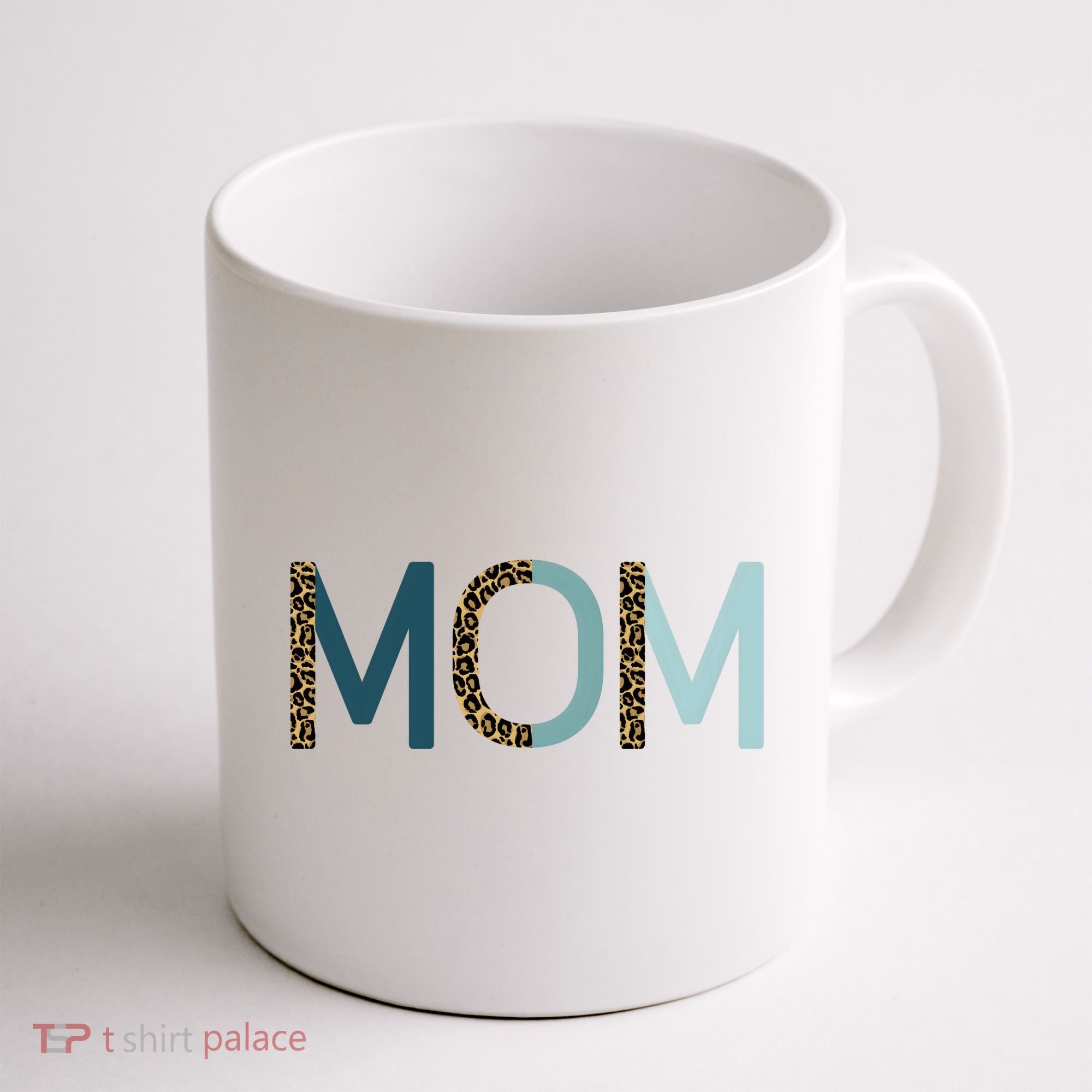 Mom Cheetah Print Cute Mother's Day Gift Coffee Mug