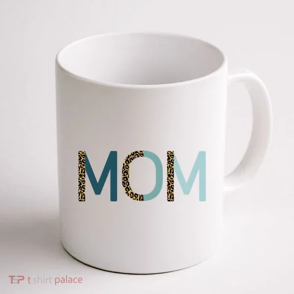 Mom Cheetah Print Cute Mother's Day Gift Coffee Mug
