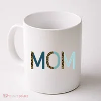 Mom Cheetah Print Cute Mother's Day Gift Coffee Mug thumb 0