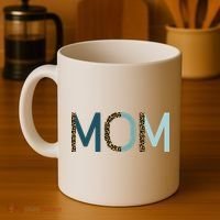 Mom Cheetah Print Cute Mother's Day Gift Coffee Mug thumb 4