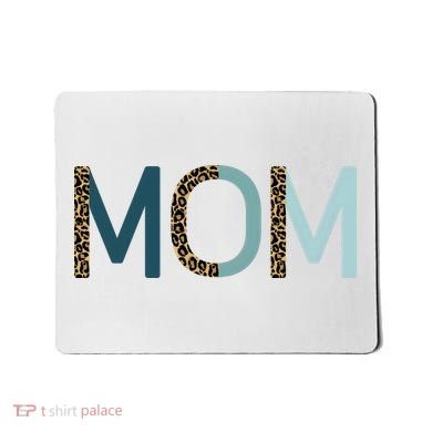 Mom Cheetah Print Cute Mother's Day Gift Mousepad