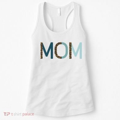 Mom Cheetah Print Cute Mother's Day Gift Women's Tank Top