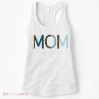 Mom Cheetah Print Cute Mother's Day Gift Women's Tank Top thumb 0