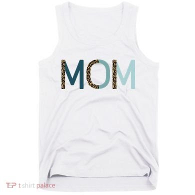 Mom Cheetah Print Cute Mother's Day Gift Tank Top
