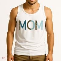 Mom Cheetah Print Cute Mother's Day Gift Tank Top thumb 3