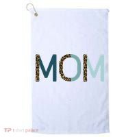 Mom Cheetah Print Cute Mother's Day Gift Golf Towel thumb 0