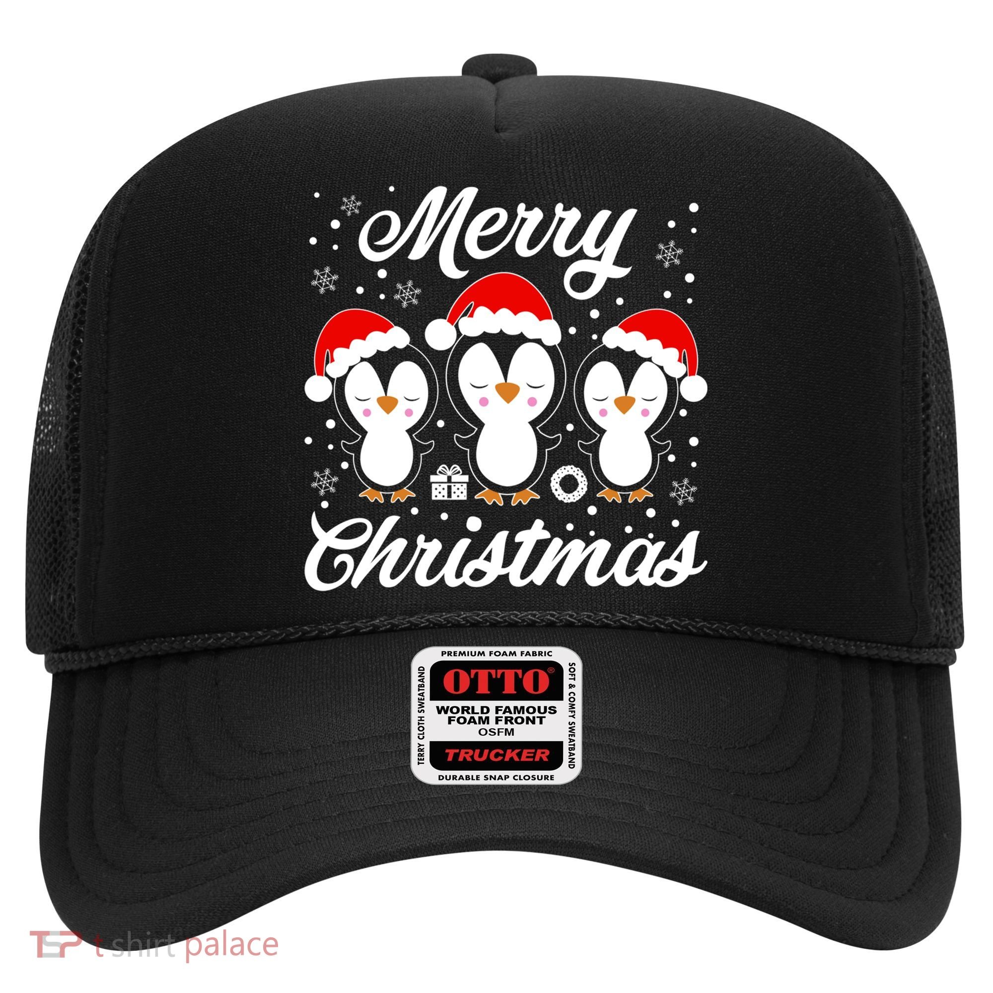Merry Christmas Penguins Lover Winter Snowflake Xmas Cute Gift Hat