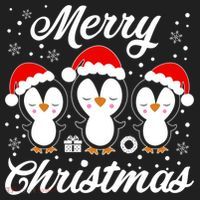 Merry Christmas Penguins Lover Winter Snowflake Xmas Cute Gift Hat thumb 2