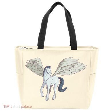 Mythical Creature Pegasus Tote Bag