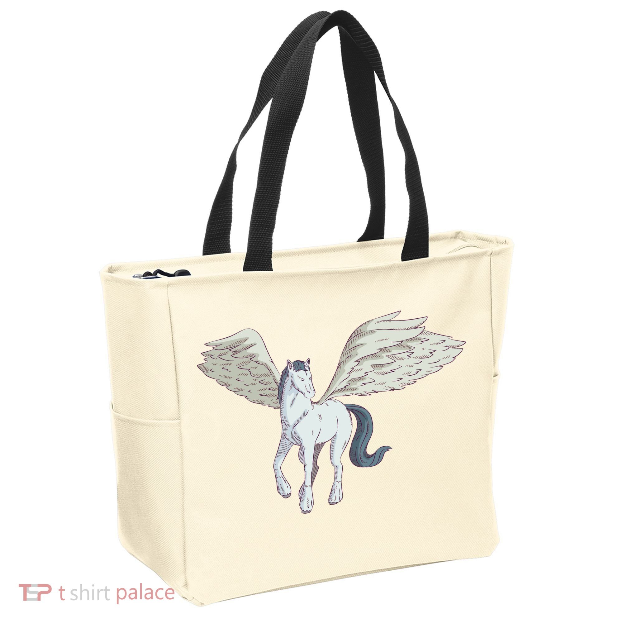 Mythical Creature Pegasus Tote Bag