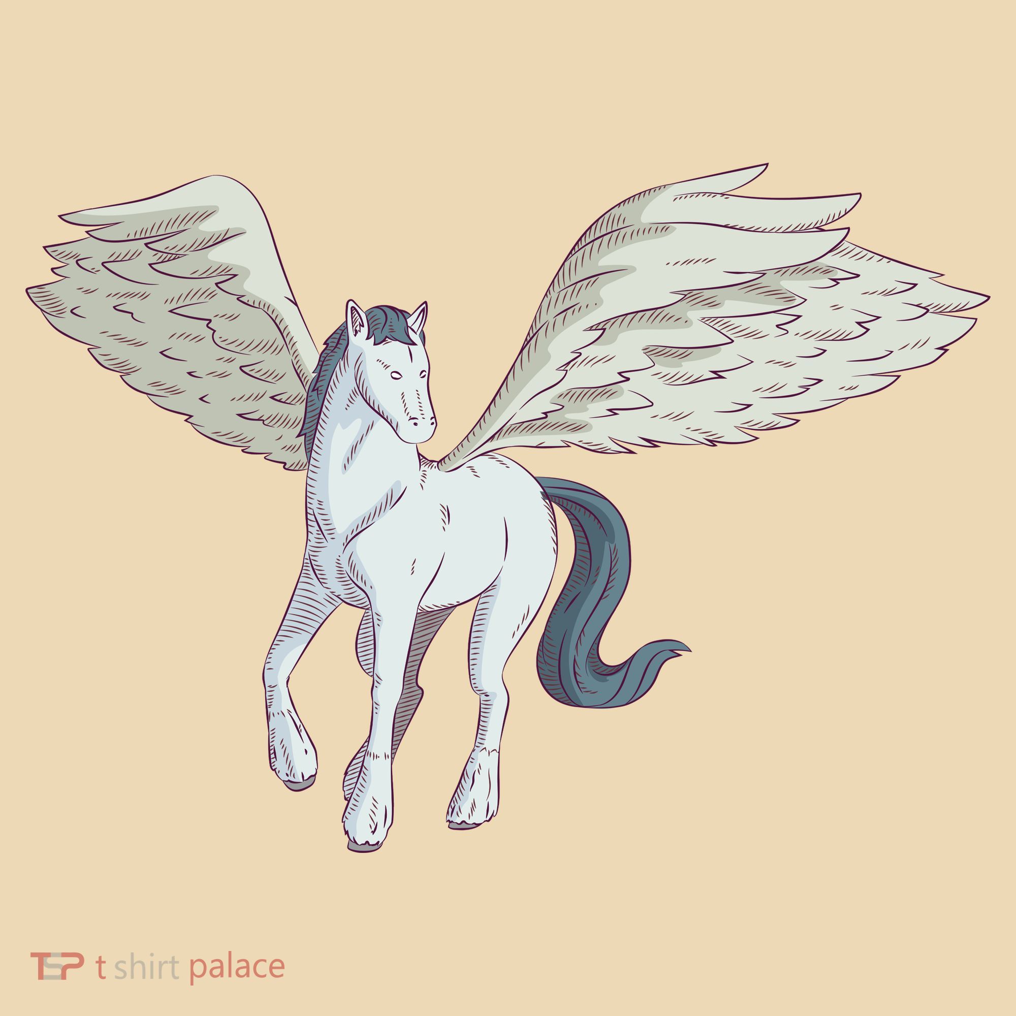Mythical Creature Pegasus Tote Bag