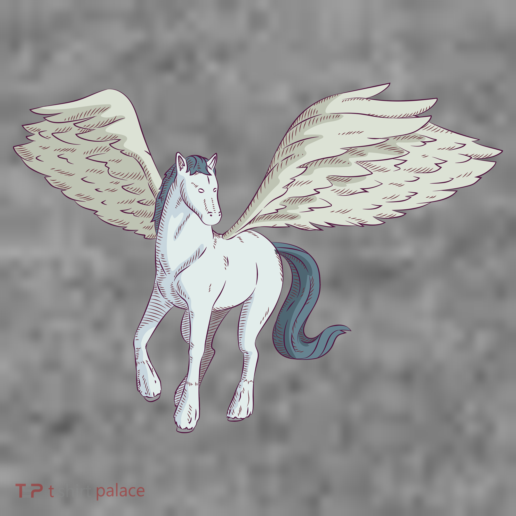 Mythical Creature Pegasus Toddler Hoodie