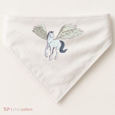 Mythical Creature Pegasus USA-Made Doggie Bandana