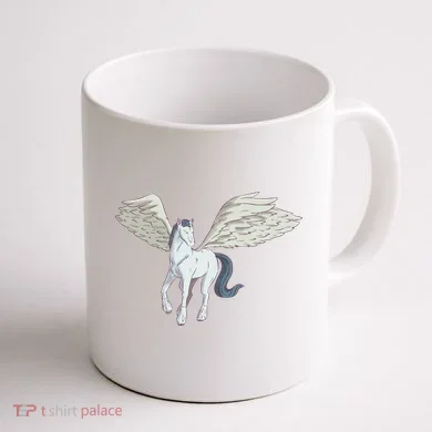 Mythical Creature Pegasus Coffee Mug back