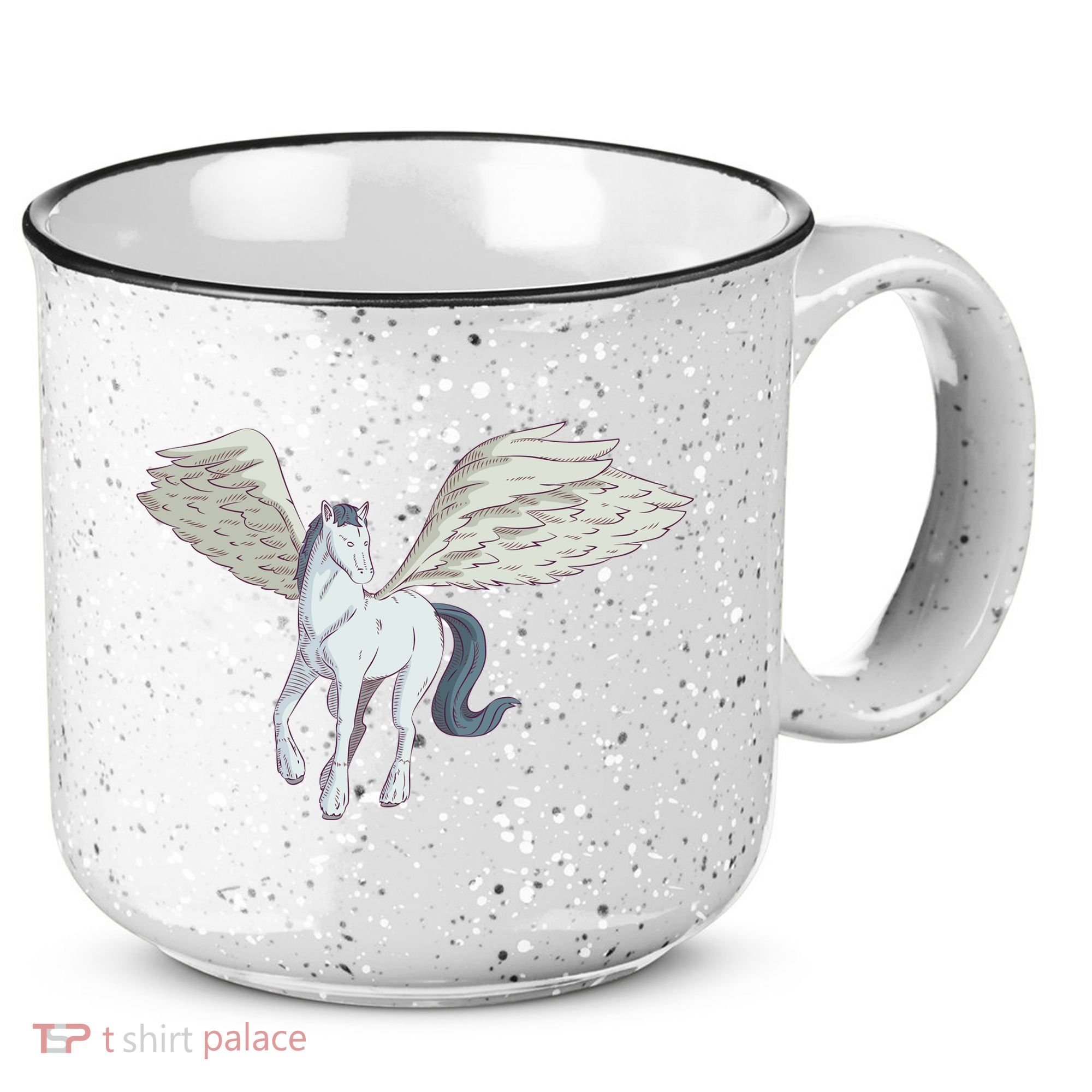 Mythical Creature Pegasus 15oz Campfire Ceramic Mug