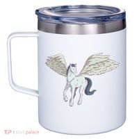 Mythical Creature Pegasus 12oz Stainless Steel Coffee Mug thumb 2