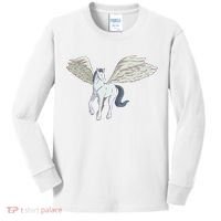 Mythical Creature Pegasus Kids Long Sleeve Shirt thumb 0