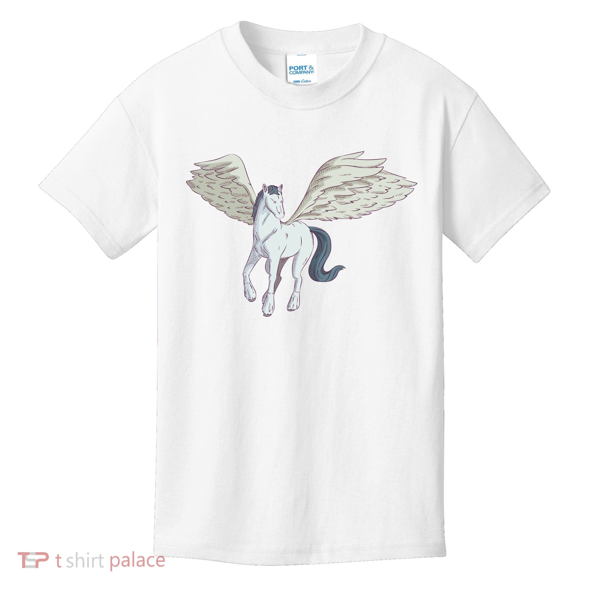 Mythical Creature Pegasus Kids T-Shirt