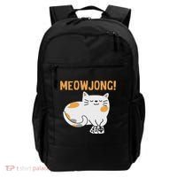 Mahjong Cat Player Board Game Mah Jongg China Solitaire Backpack thumb 0