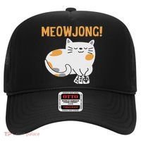 Mahjong Cat Player Board Game Mah Jongg China Solitaire Hat thumb 0
