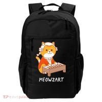 Meowzart Cat Pun Classical Music Piano Backpack thumb 0
