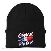 Men Coolest Pop Ever Popsicle Funny Retro Bomb 4th Of July Beanie thumb 0