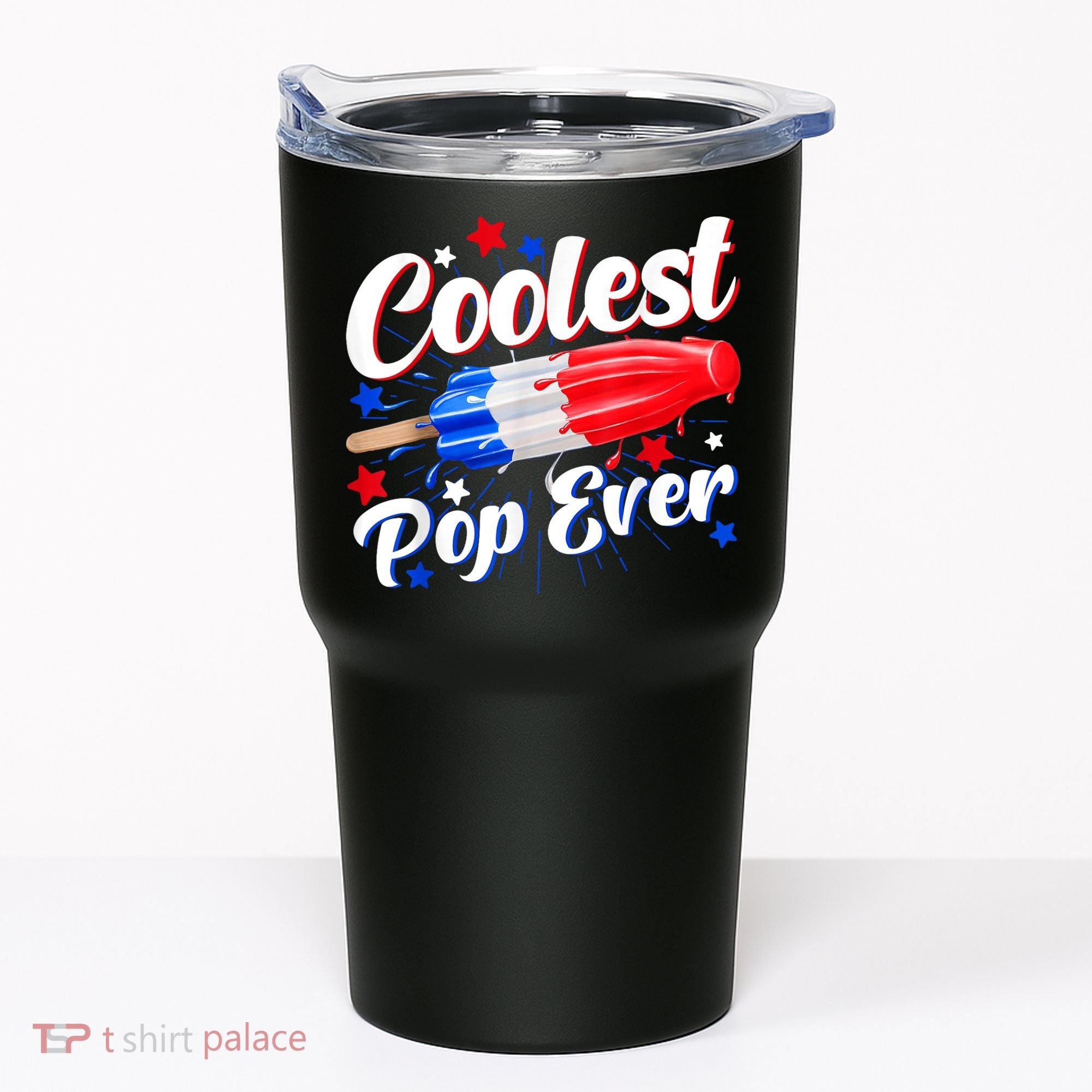 Men Coolest Pop Ever Popsicle Funny Retro Bomb 4th Of July Tumbler