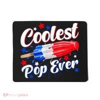 Men Coolest Pop Ever Popsicle Funny Retro Bomb 4th Of July Mousepad thumb 0