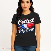 Men Coolest Pop Ever Popsicle Funny Retro Bomb 4th Of July Women's T-Shirt thumb 4
