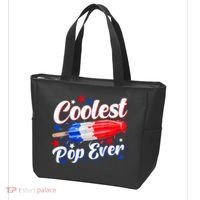 Men Coolest Pop Ever Popsicle Funny Retro Bomb 4th Of July Tote Bag thumb 3