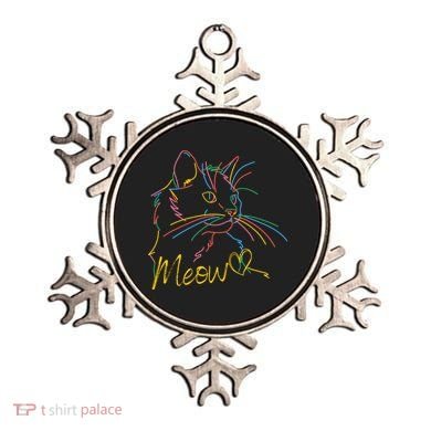 Meow Colorful Pet Cat Cute Ornament