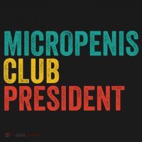 Micropenis Club President Funny Meme Sarcastic Stupid Cringe Women's Hoodie thumb 2