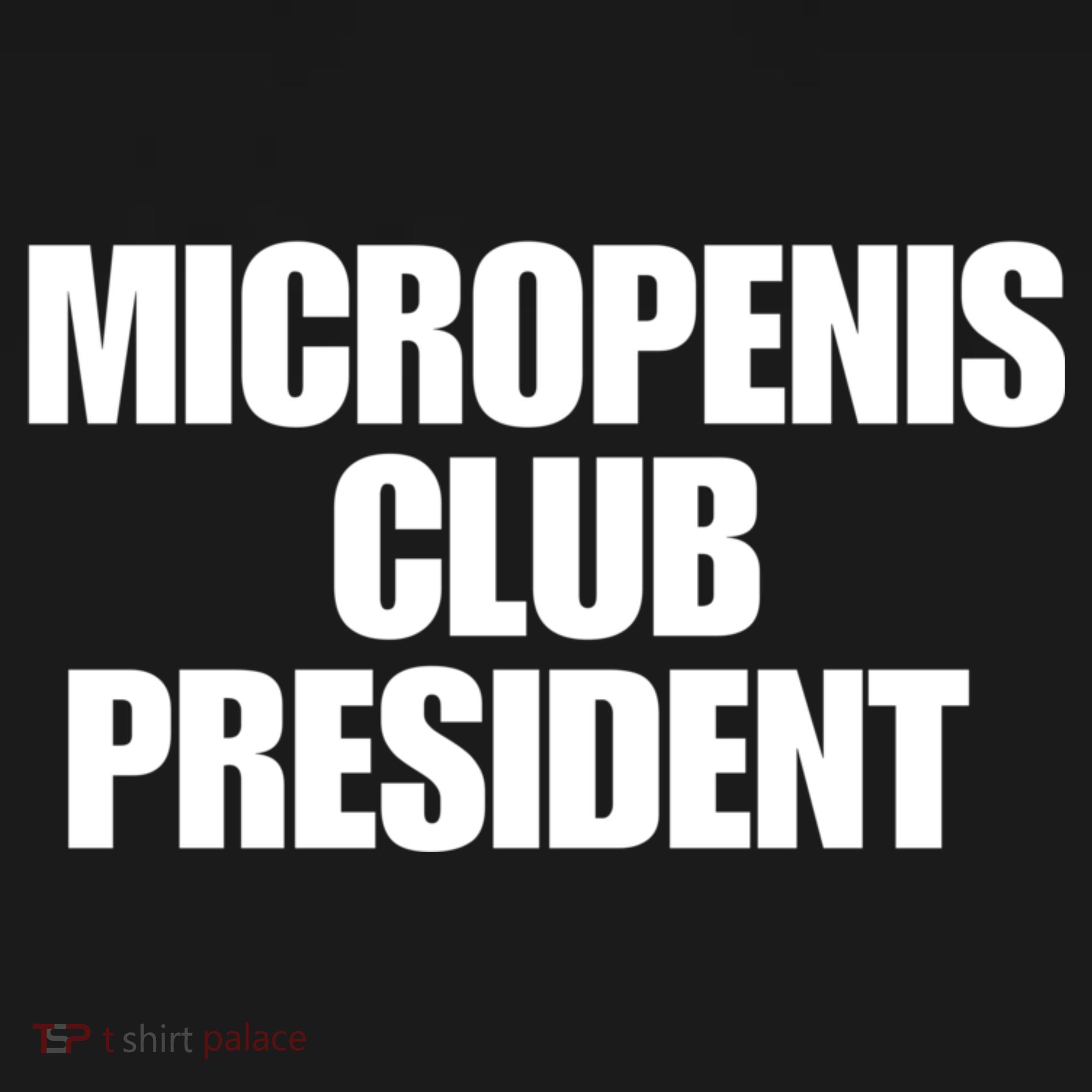 Micropenis Club President Funny Meme Sarcastic Stupid Cringe Bucket Hat