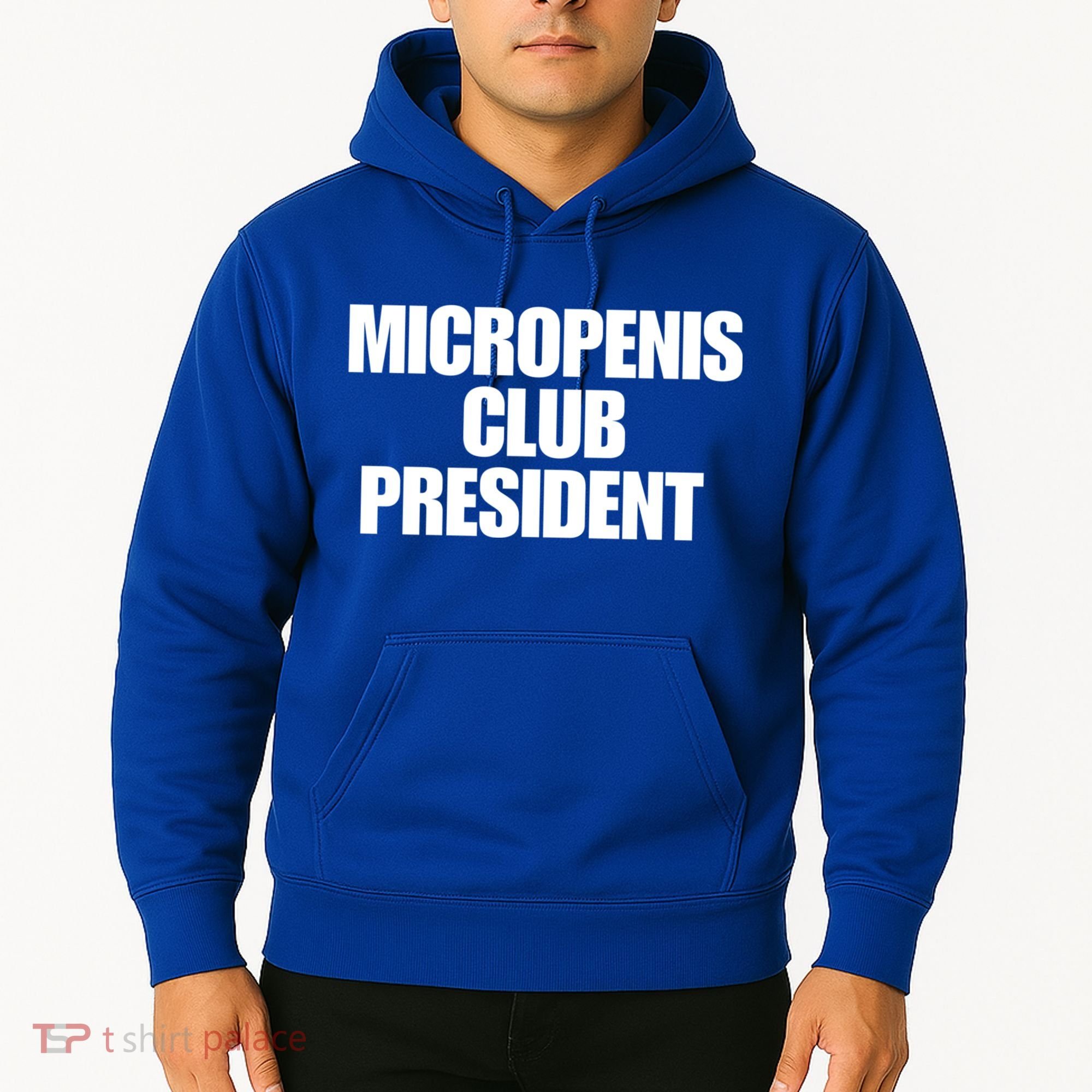 Micropenis Club President Funny Meme Sarcastic Stupid Cringe Hoodie