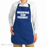 Micropenis Club President Funny Meme Sarcastic Stupid Cringe Apron thumb 2