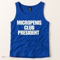 Micropenis Club President Funny Meme Sarcastic Stupid Cringe Tank Top thumb 2