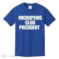 Micropenis Club President Funny Meme Sarcastic Stupid Cringe Kids T-Shirt thumb 0
